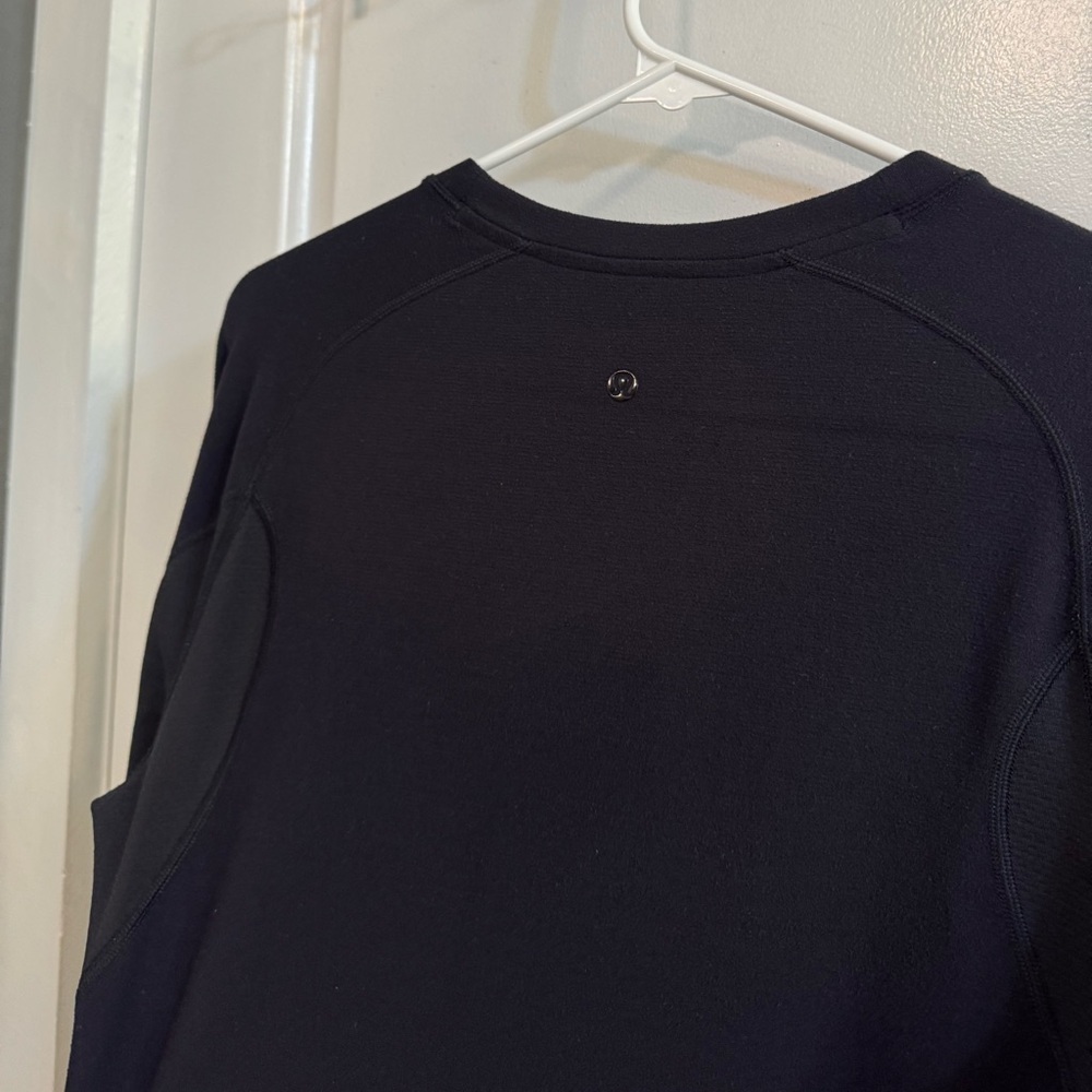 Lululemon Blaze Long Sleeve Black View 3